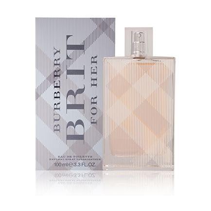 Burberry Brit For Her Eau de Toilette Spray for Women 3.3 oz New