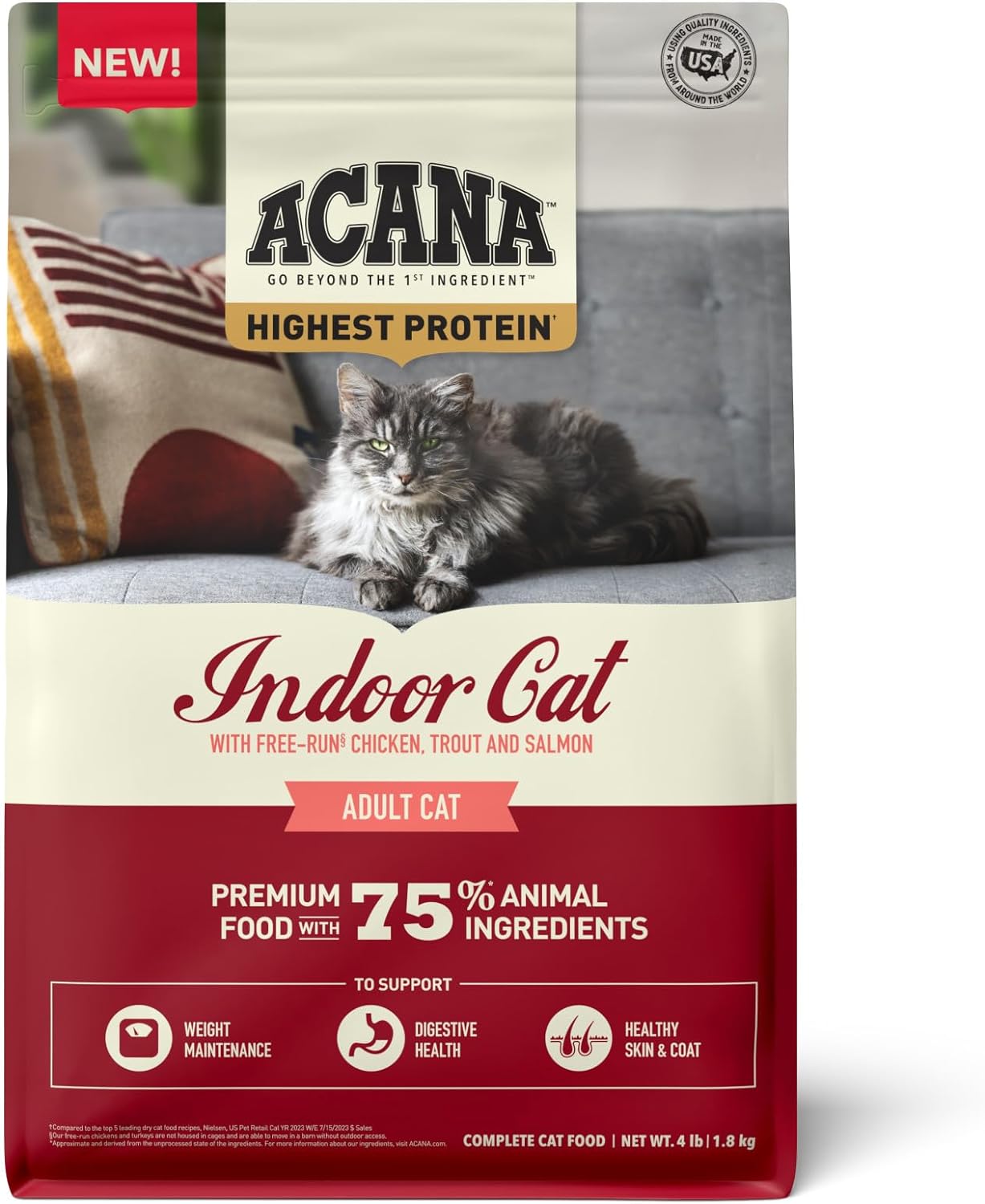 ACANA Indoor Cat 4LB